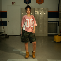 Project 00-0 Football Jersey (Rose Quartz)