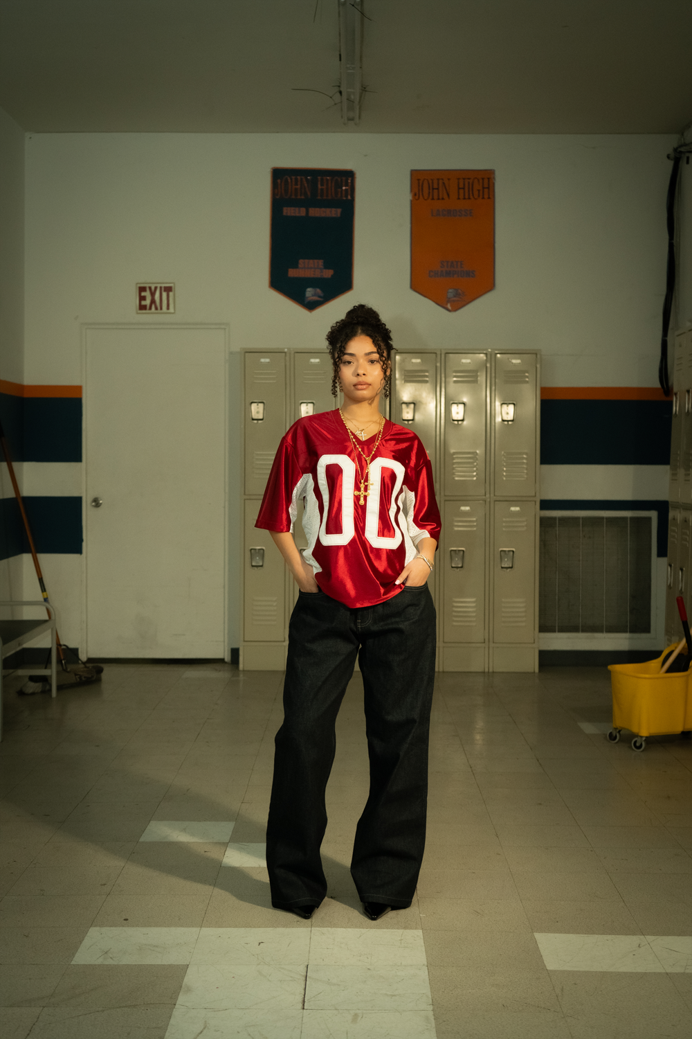 Project 00-0 Football Jersey (Ruby)